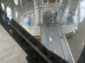 Looking through Glass Floor, Tower Bridge, London